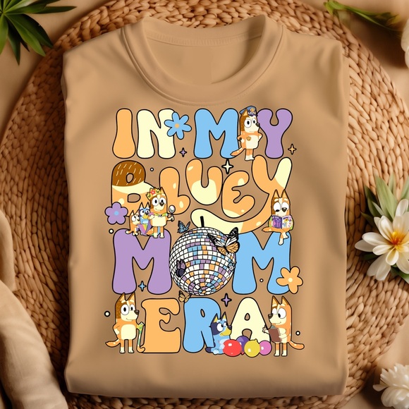 COPY - Bluey Character Graphic Tee mom era - Picture 2 of 3